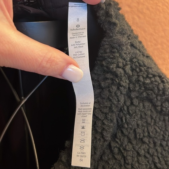 Lululemon Wool Whenever Crew-Size 8 - Picture 4 of 4